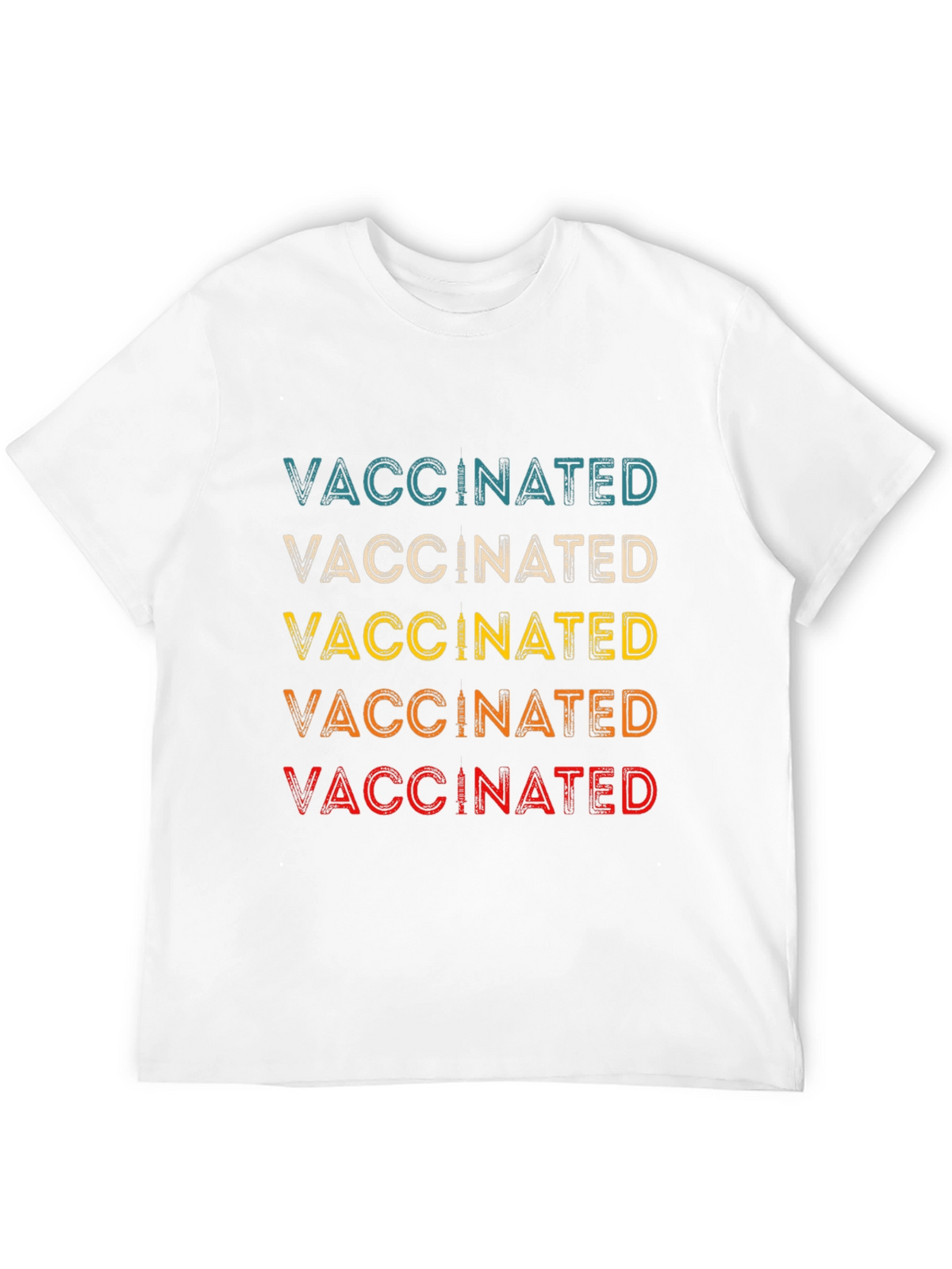 Vaccinated Retro T-Shirt