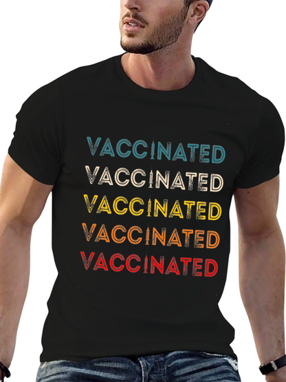 Vaccinated Retro T-Shirt
