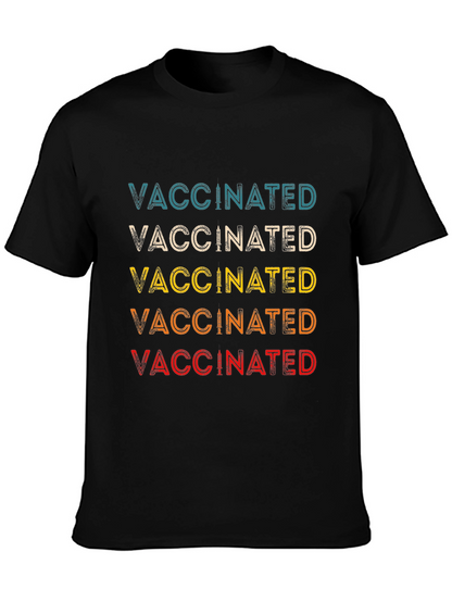 Vaccinated Retro T-Shirt