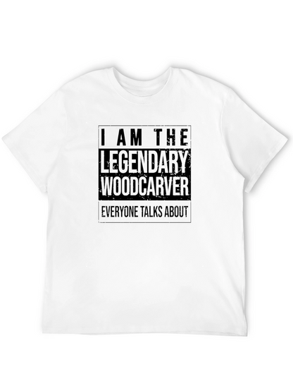 Legendary Woodcarver Black T-Shirt