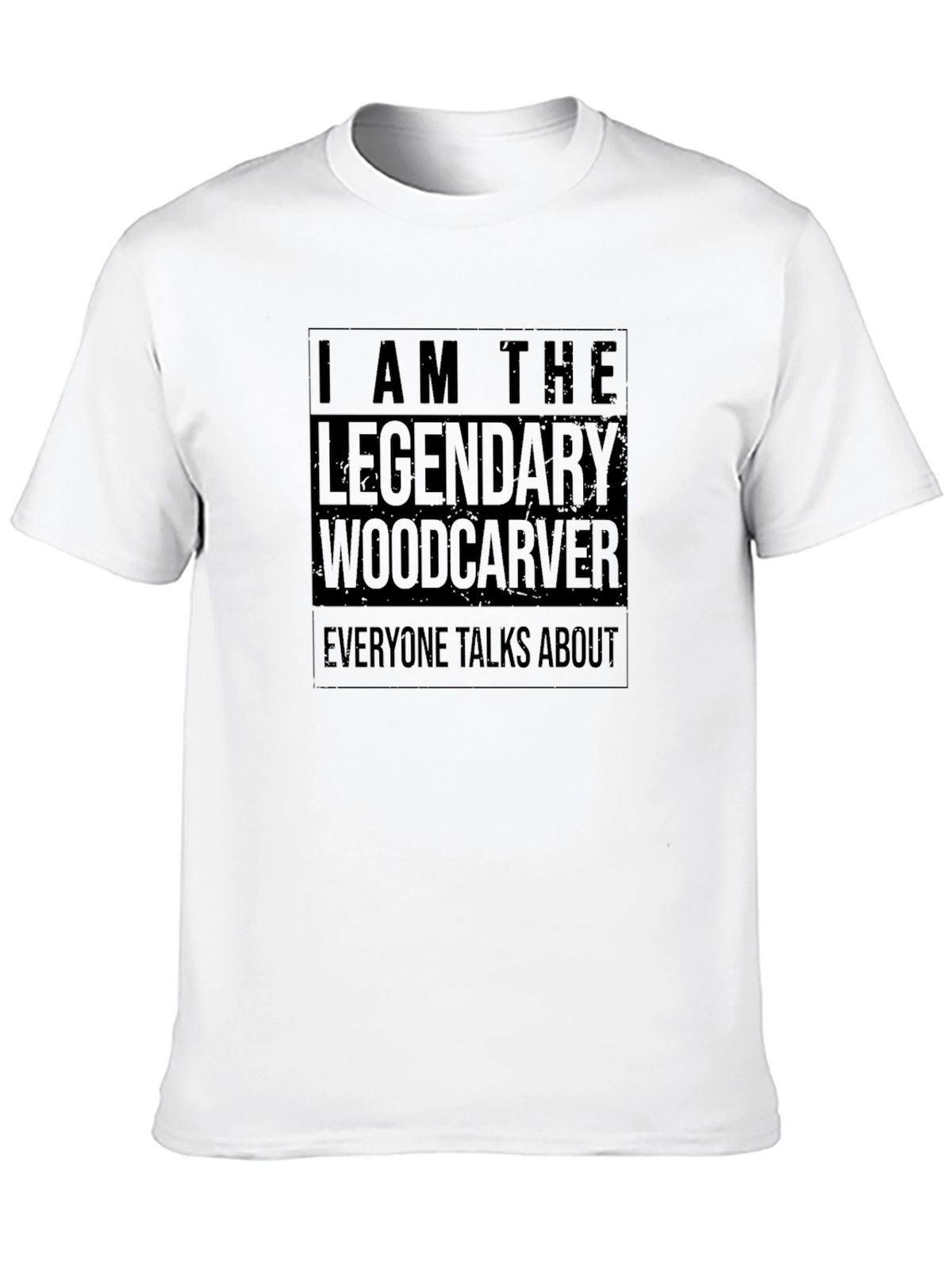 Legendary Woodcarver Black T-Shirt