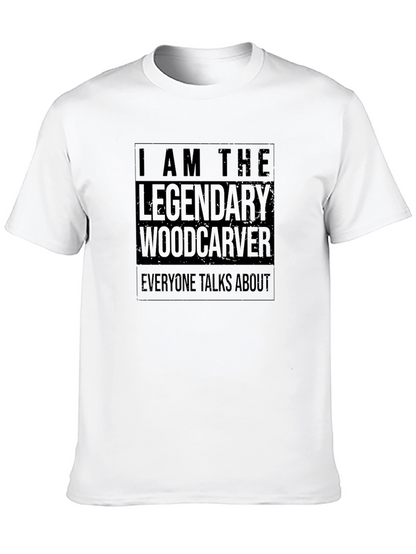 Legendary Woodcarver Black T-Shirt
