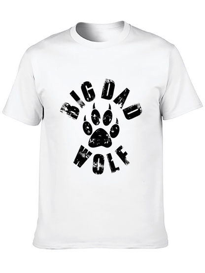 Big Dad Wolf T-Shirt - Mens Black Tee