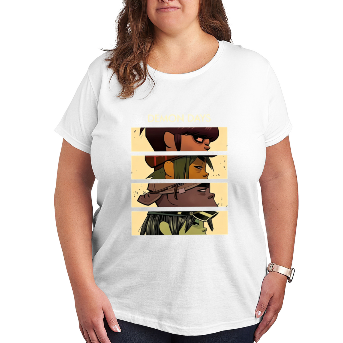 Demon Days Gorillaz Classic Album Fan T-Shirt