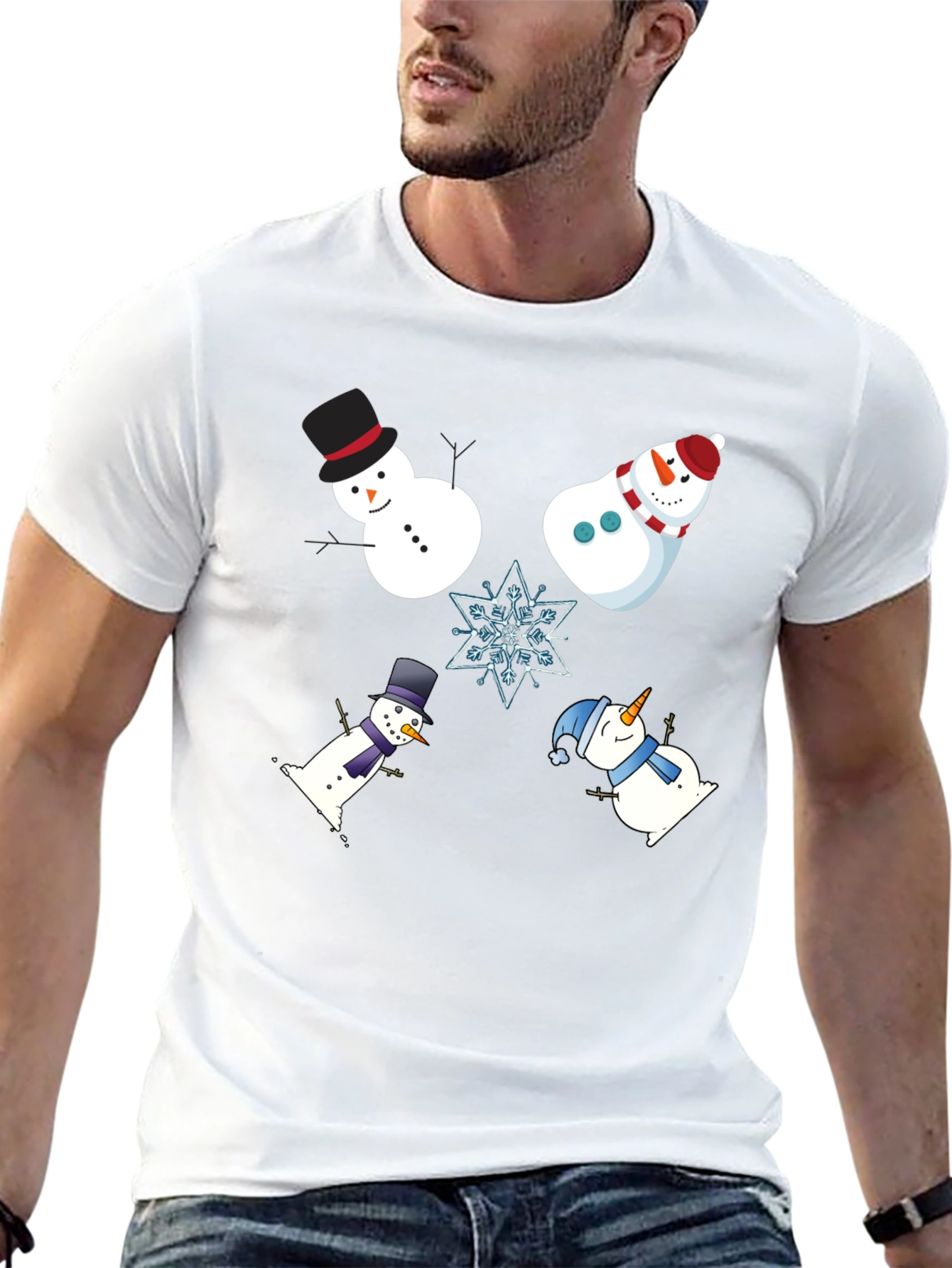 Snowman Christmas T-Shirt