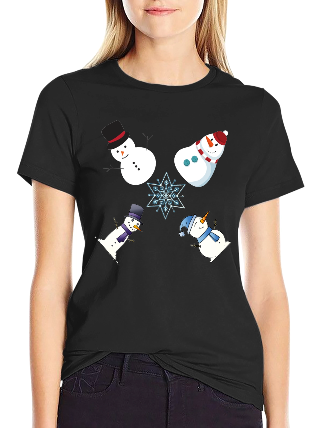 Snowman Christmas T-Shirt