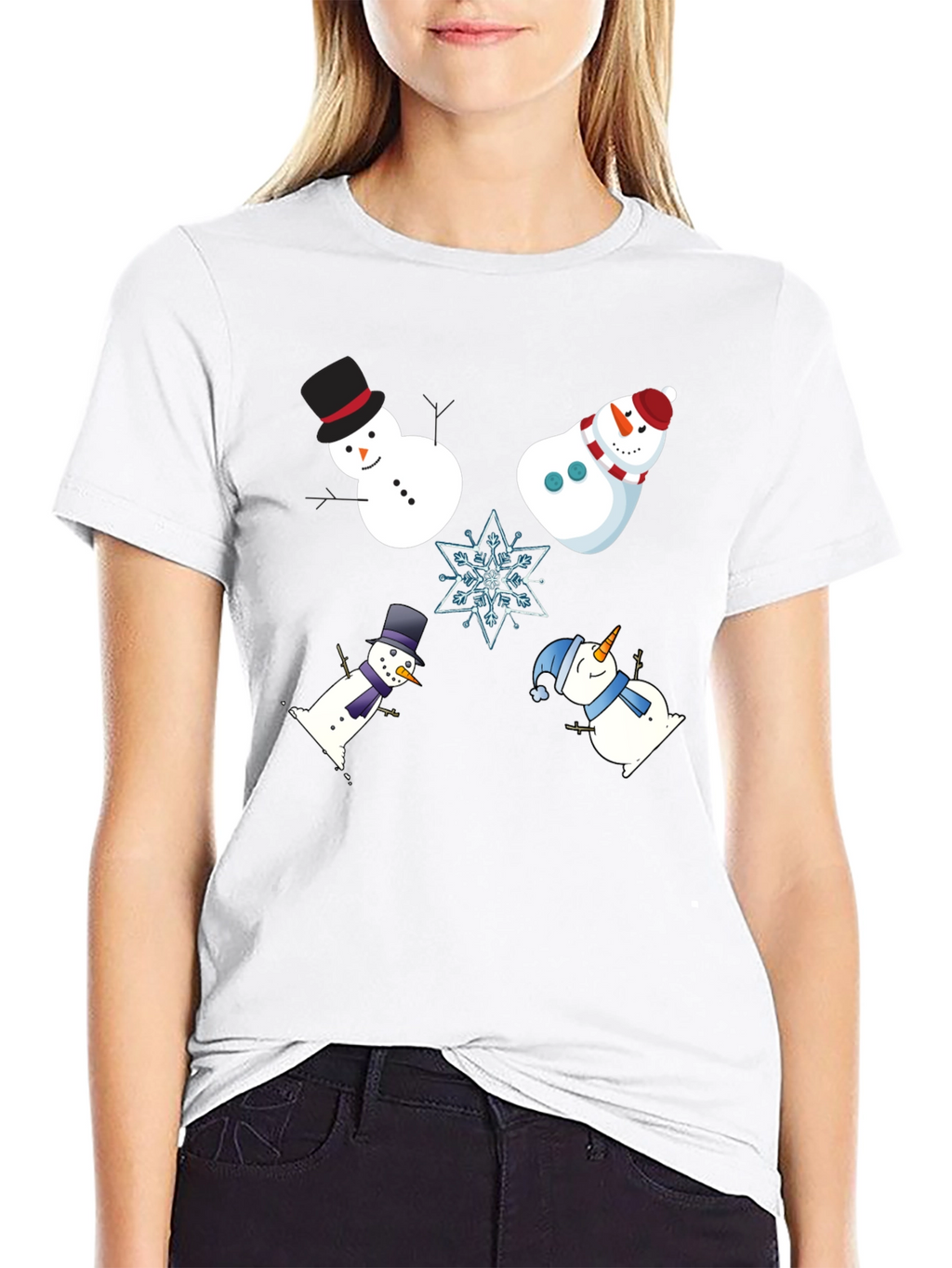 Snowman Christmas T-Shirt