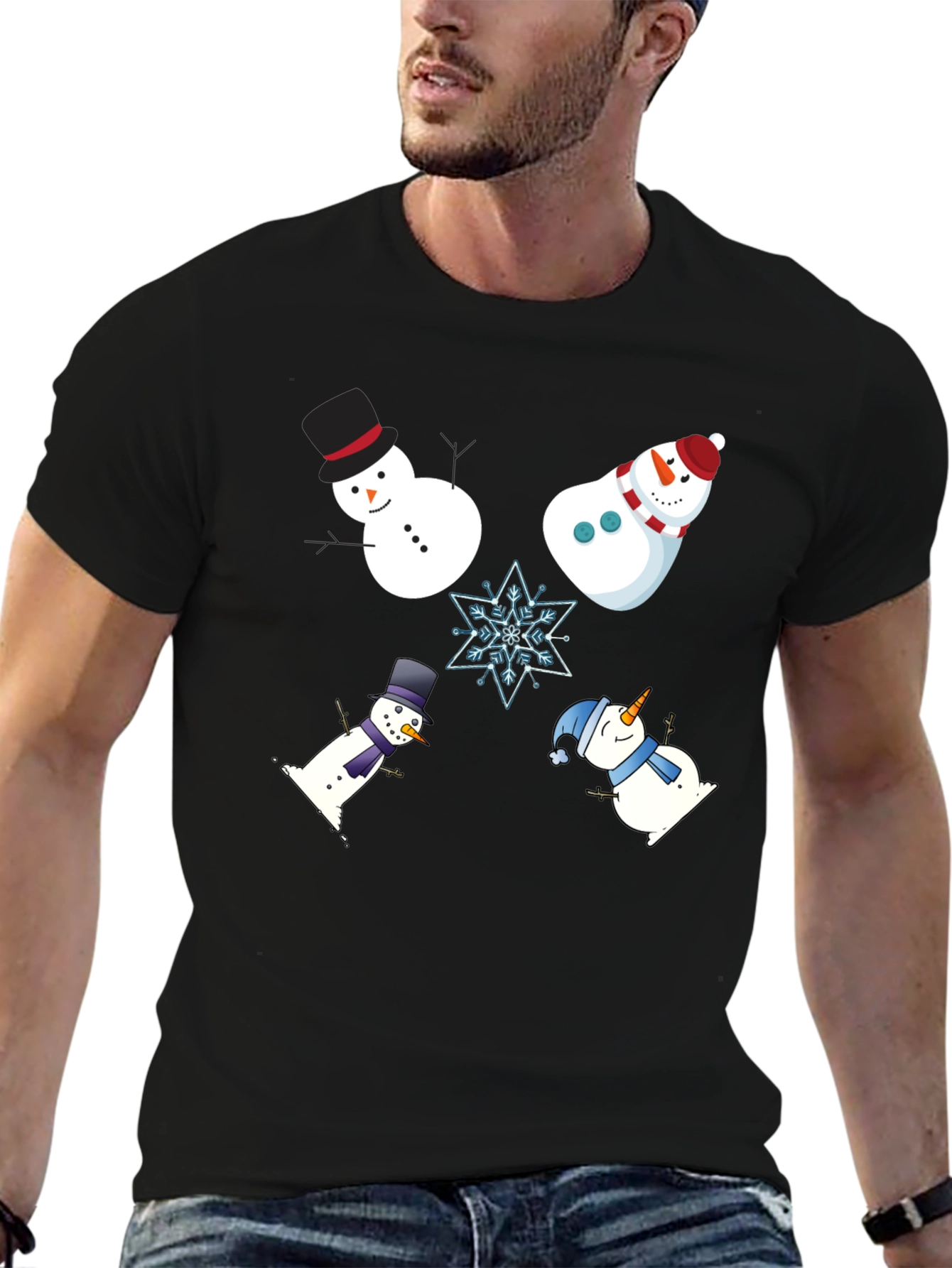 Snowman Christmas T-Shirt