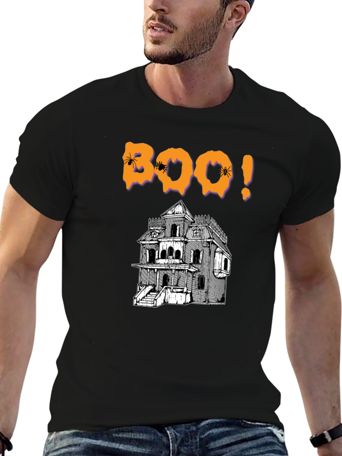 Spooky Halloween Boo T-Shirt
