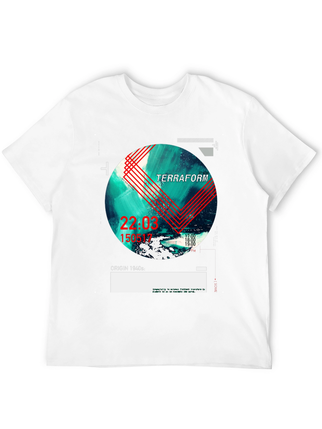 Terraform Graphic Print Tee - Modern Style
