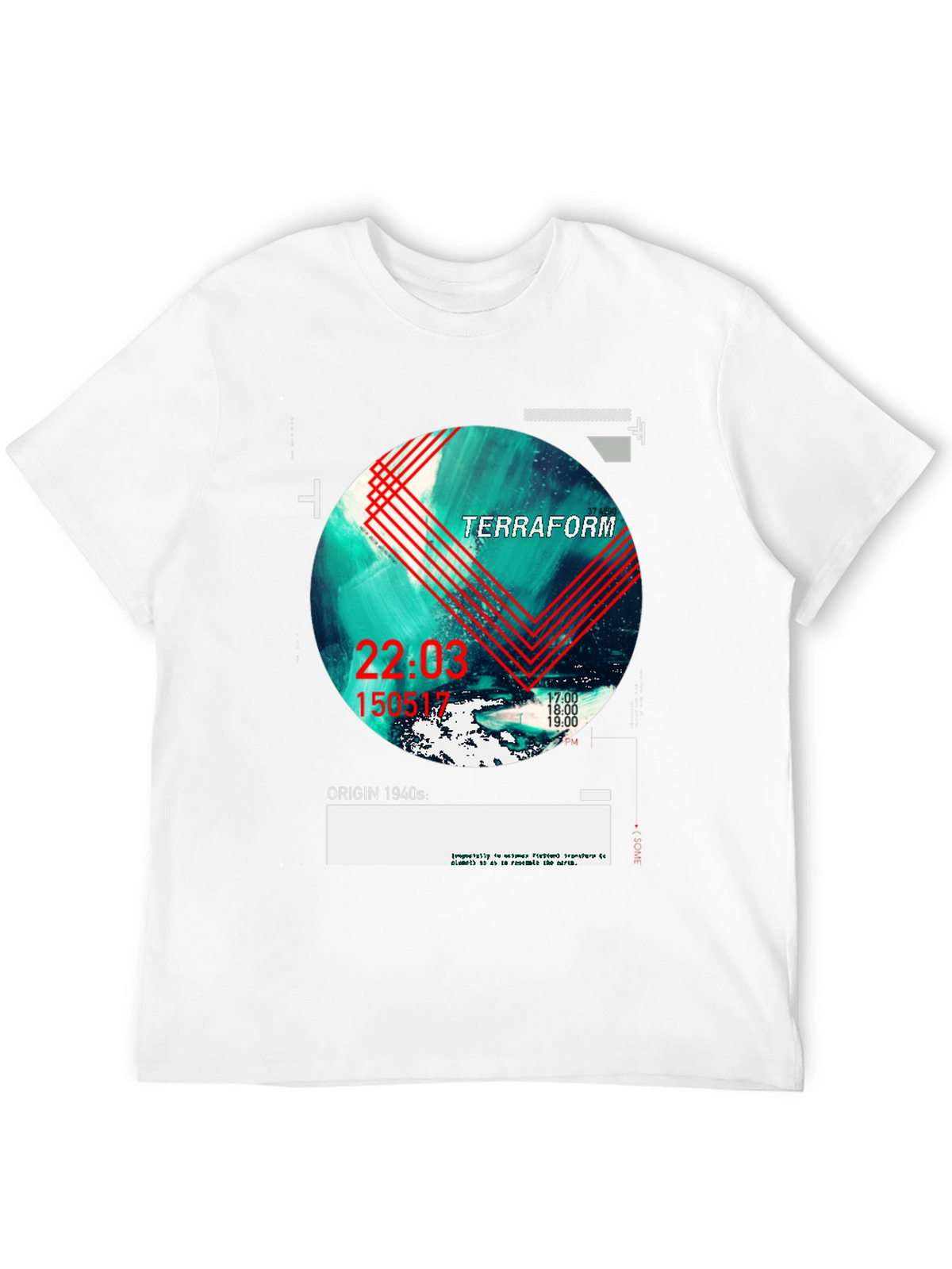 Terraform Graphic Print Tee - Modern Style