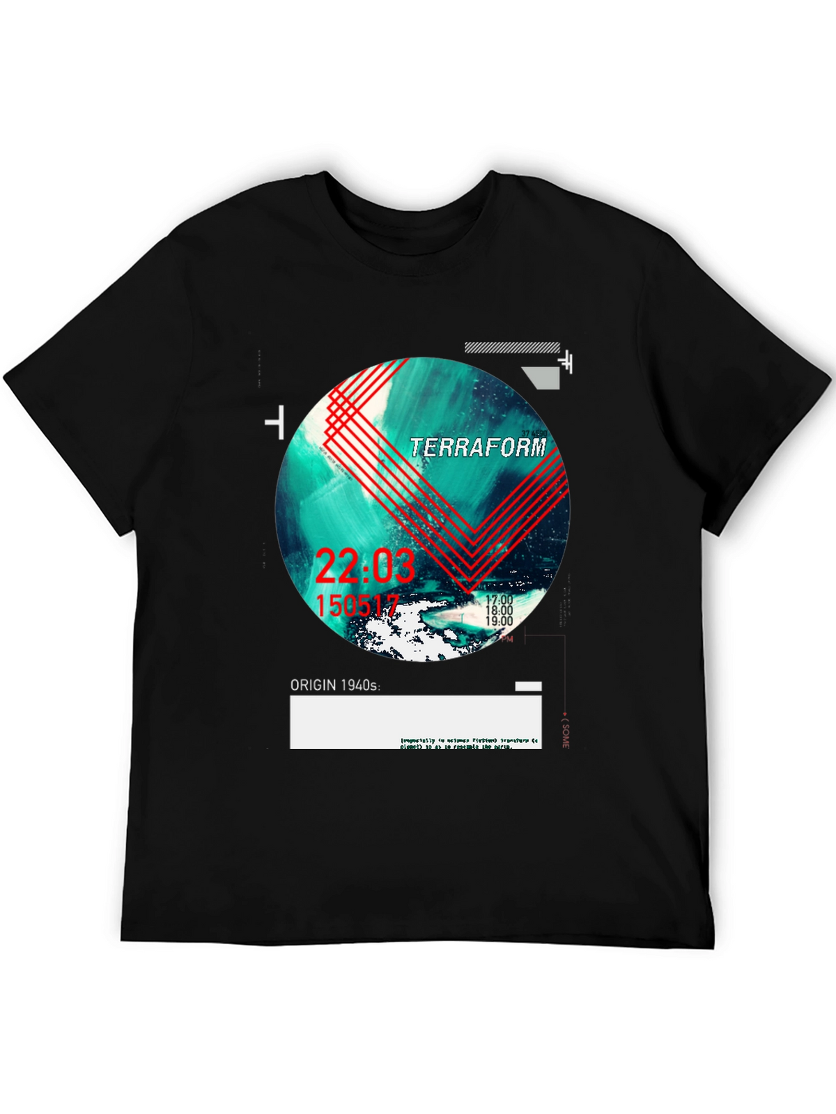 Terraform Graphic Print Tee - Modern Style