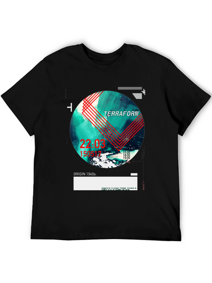 Terraform Graphic Print Tee - Modern Style