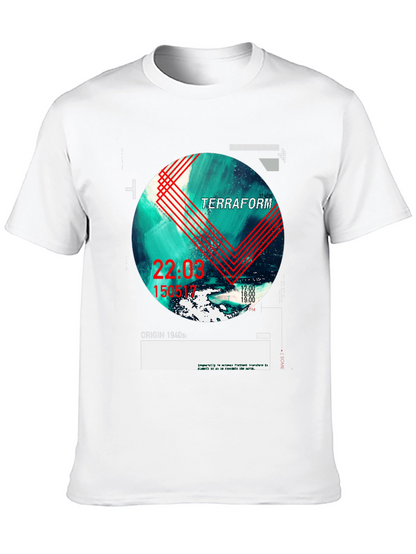 Terraform Graphic Print Tee - Modern Style
