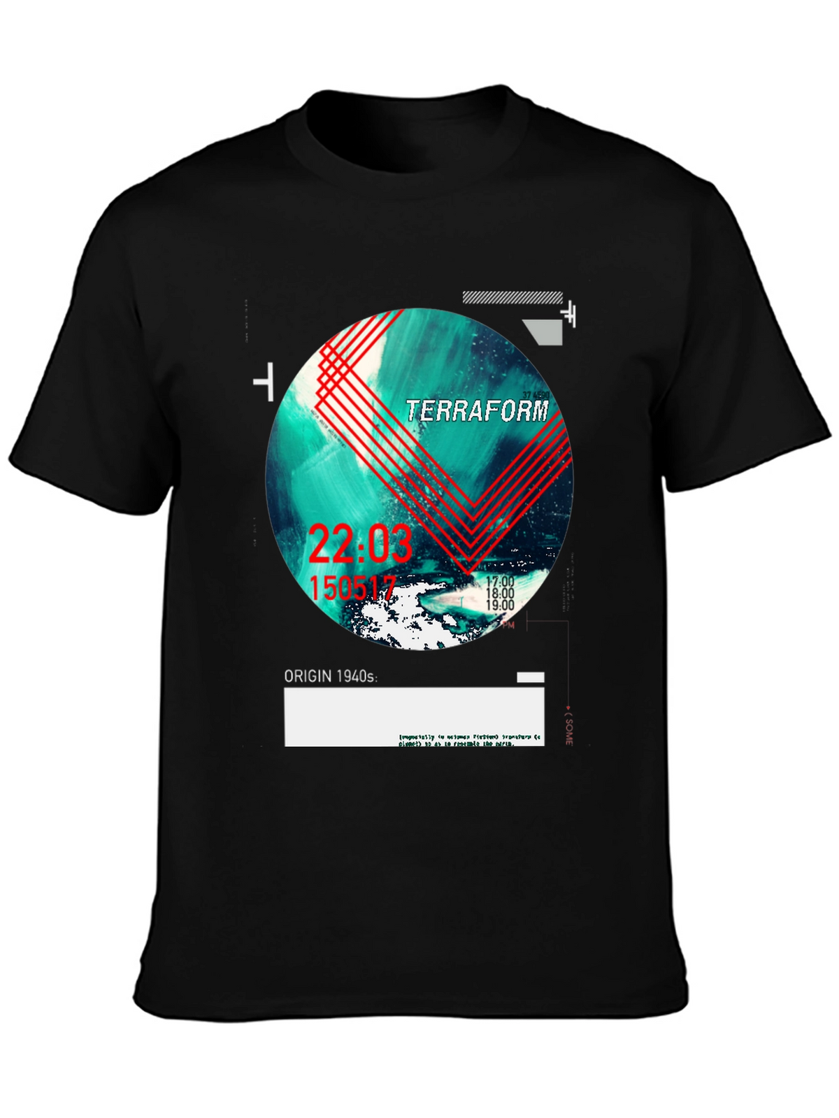 Terraform Graphic Print Tee - Modern Style