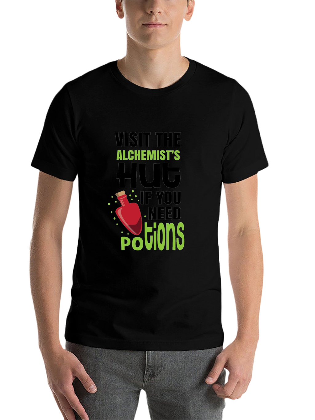 Alchemists Hut Potion T-Shirt
