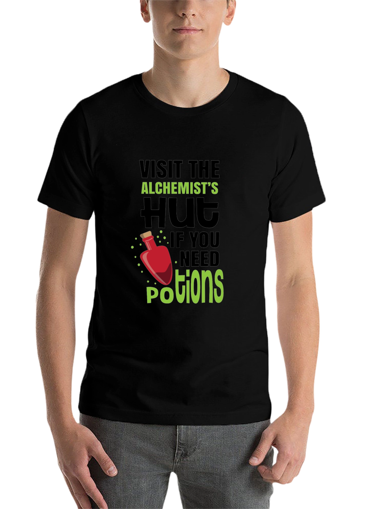 Alchemists Hut Potion T-Shirt