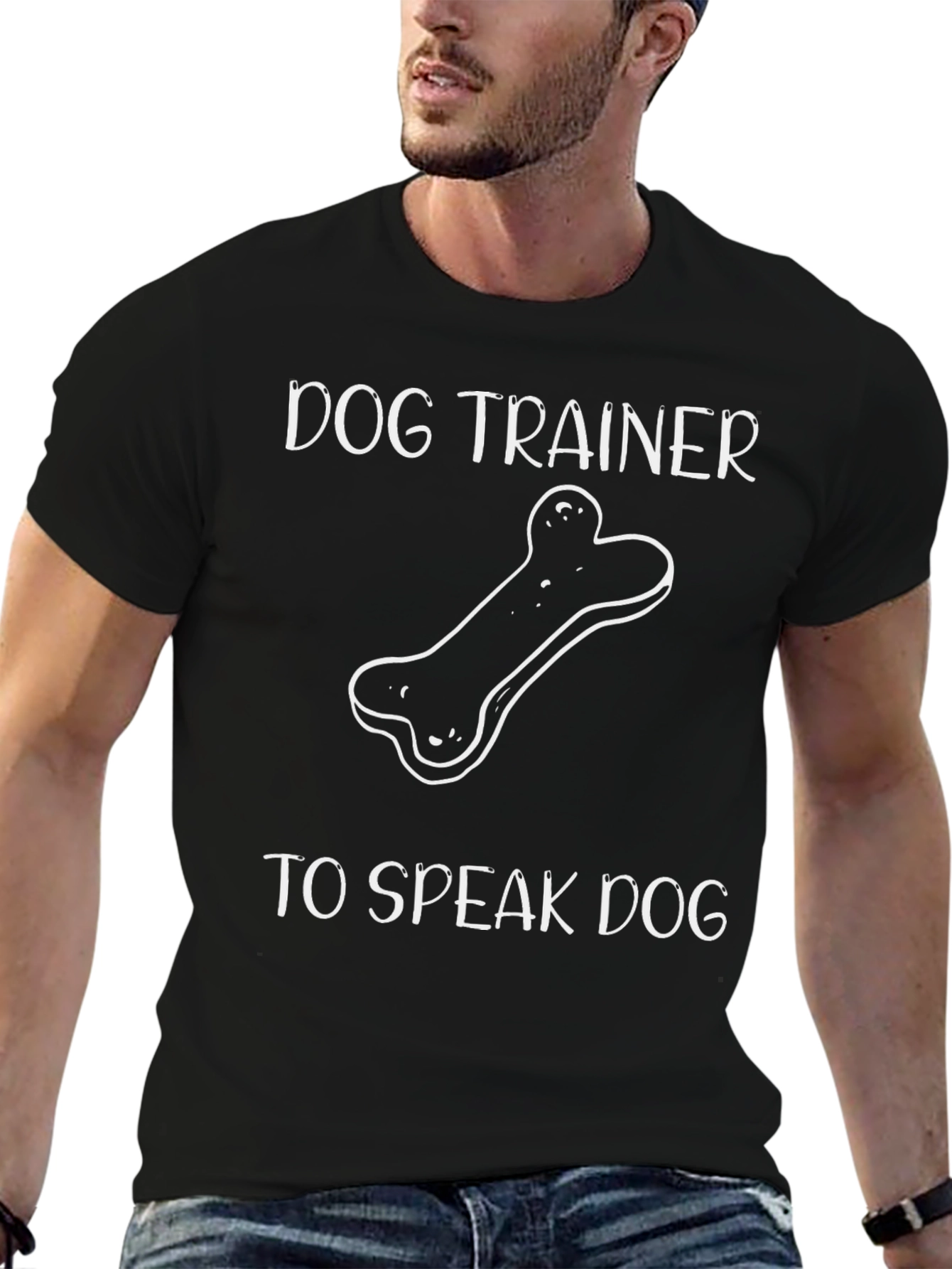 Dog Trainer T-Shirt - Speak Dog Design