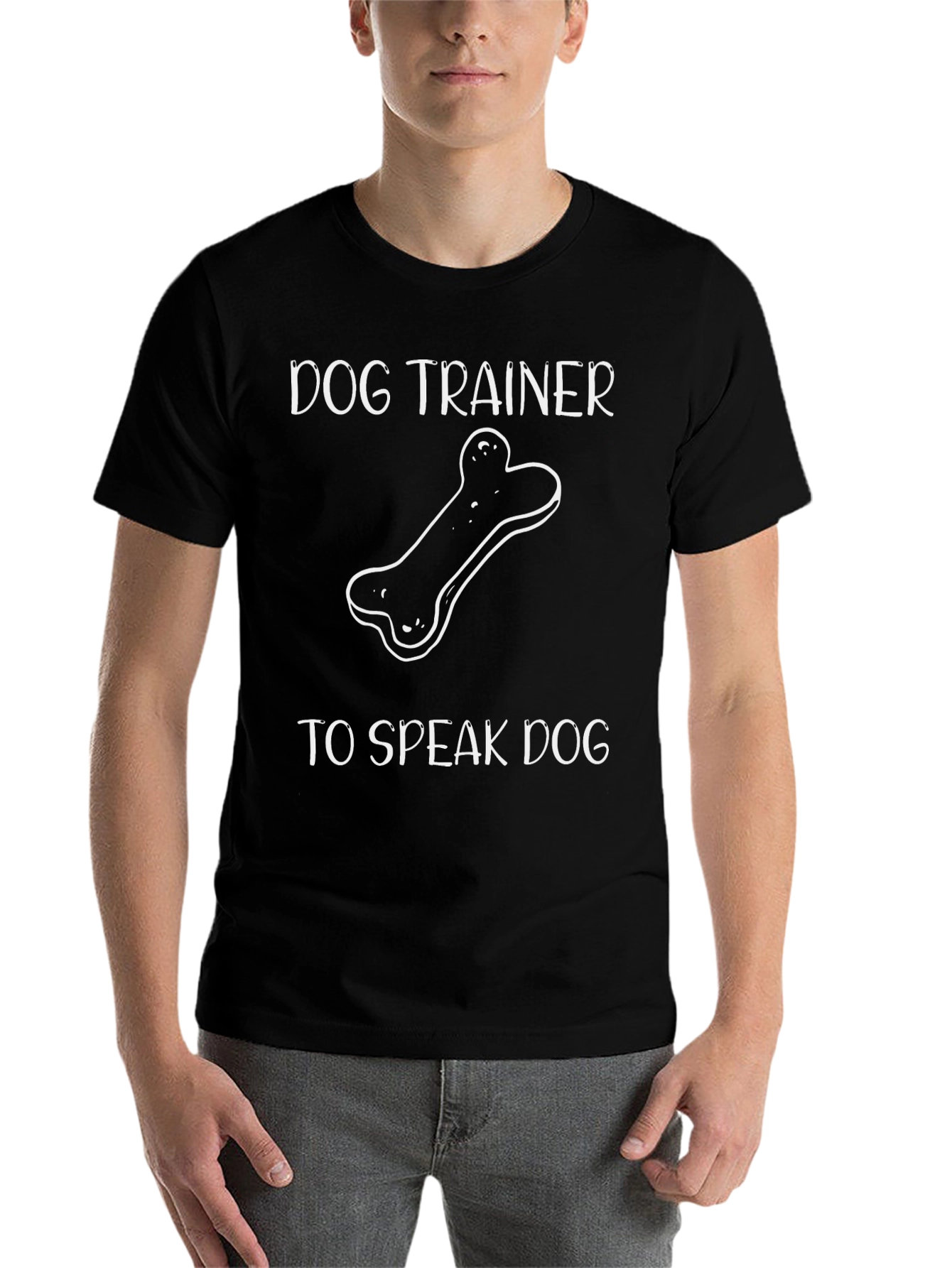 Dog Trainer T-Shirt - Speak Dog Design
