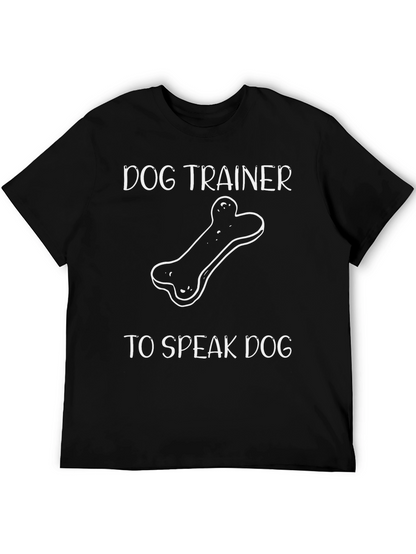 Dog Trainer T-Shirt - Speak Dog Design