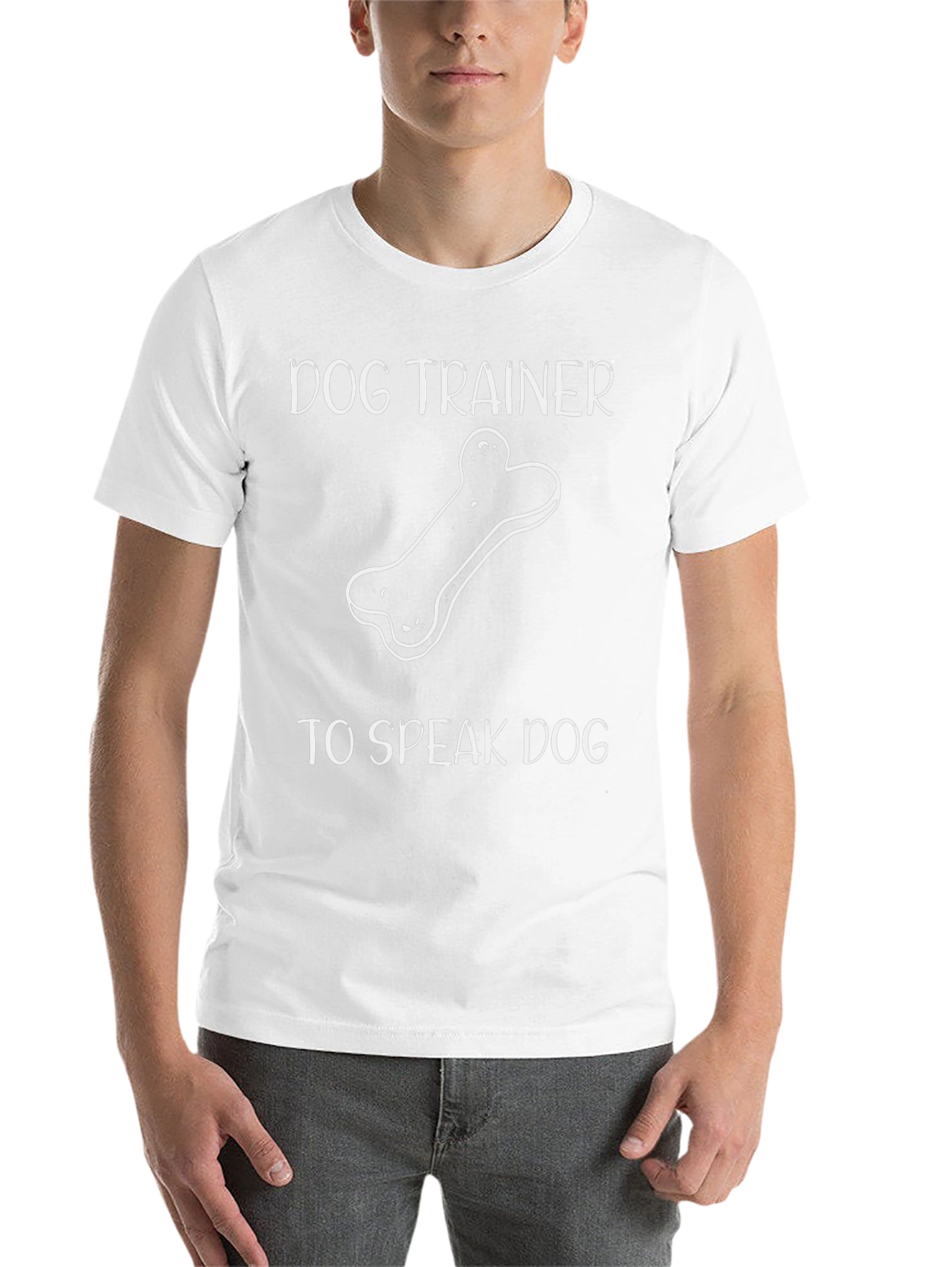 Dog Trainer T-Shirt - Speak Dog Design