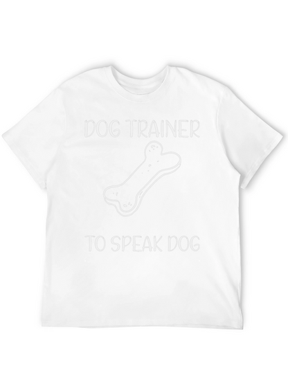 Dog Trainer T-Shirt - Speak Dog Design