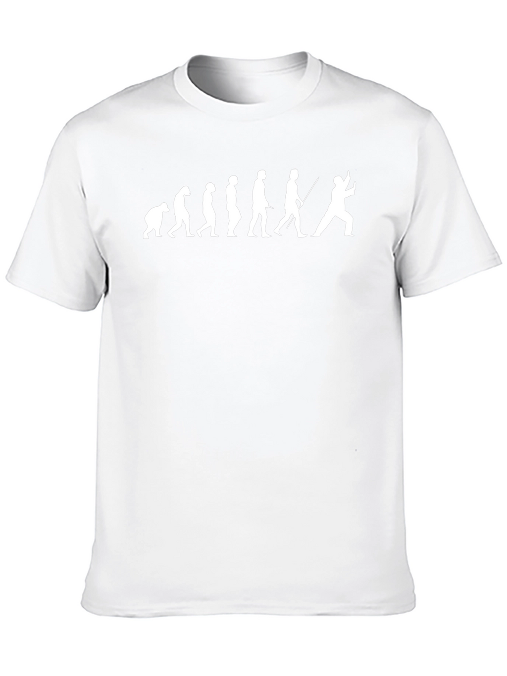 Fencing Evolution T-Shirt - Black