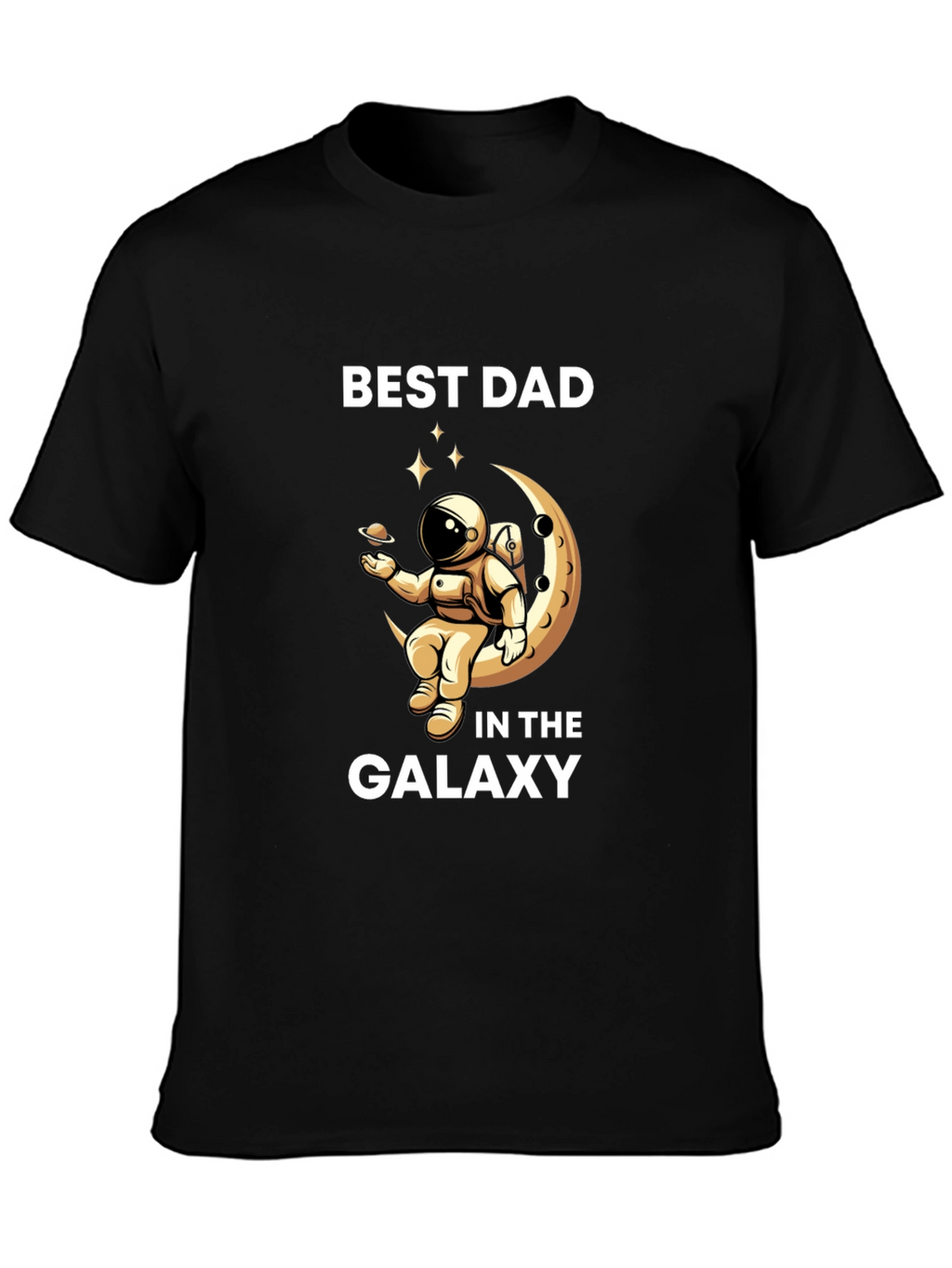 Best Dad Galaxy T-Shirt