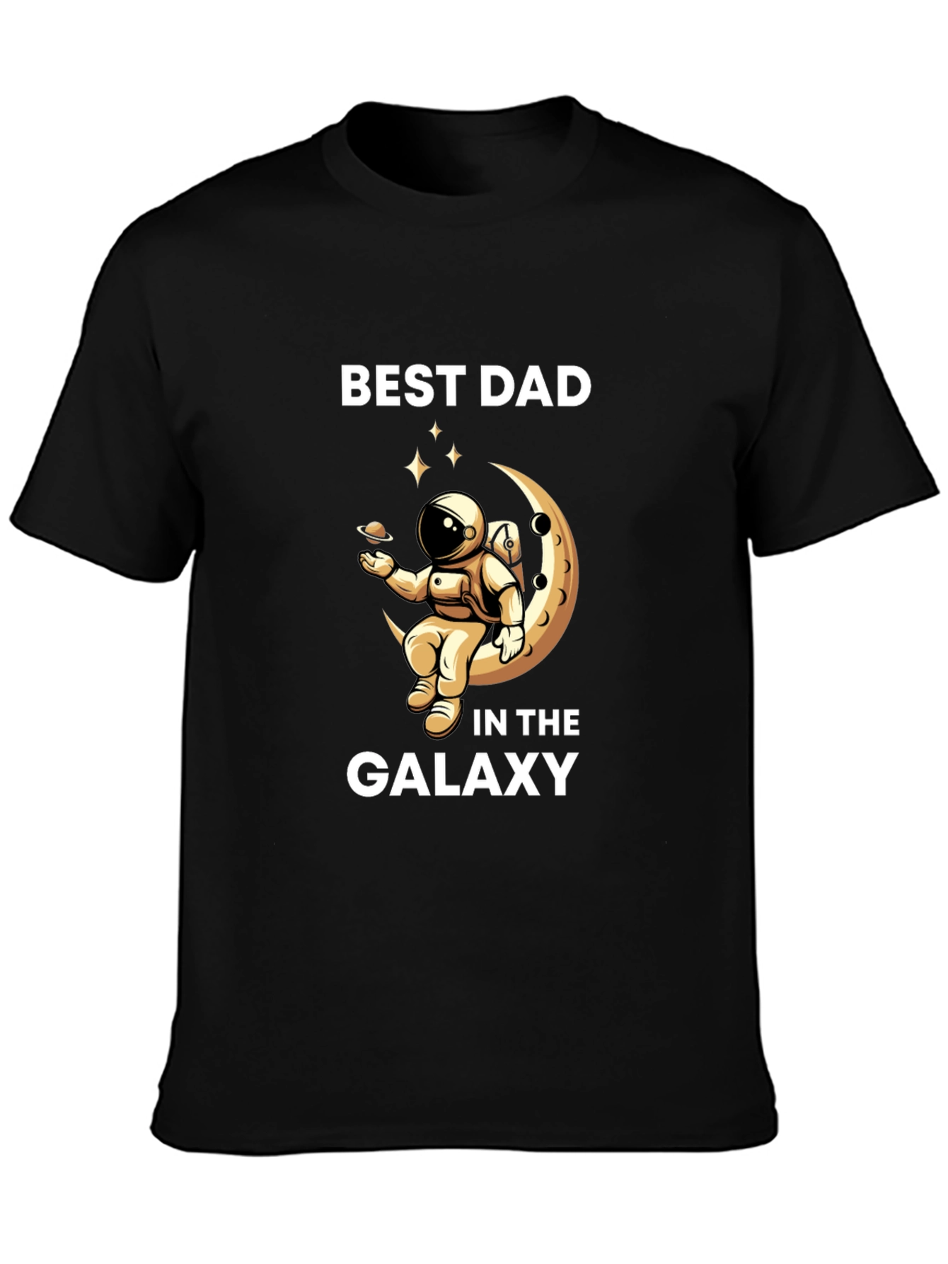 Best Dad Galaxy T-Shirt