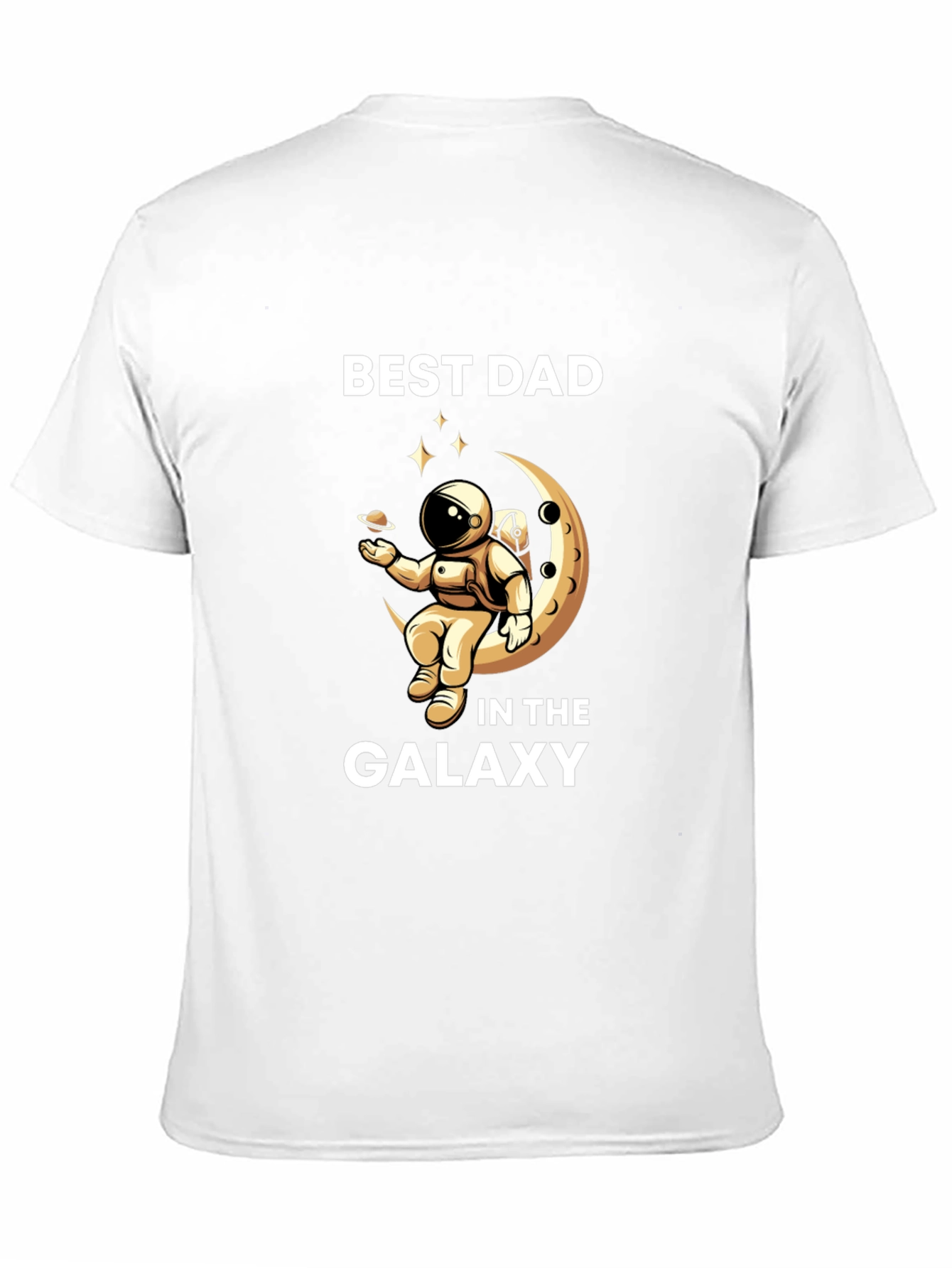 Best Dad Galaxy T-Shirt
