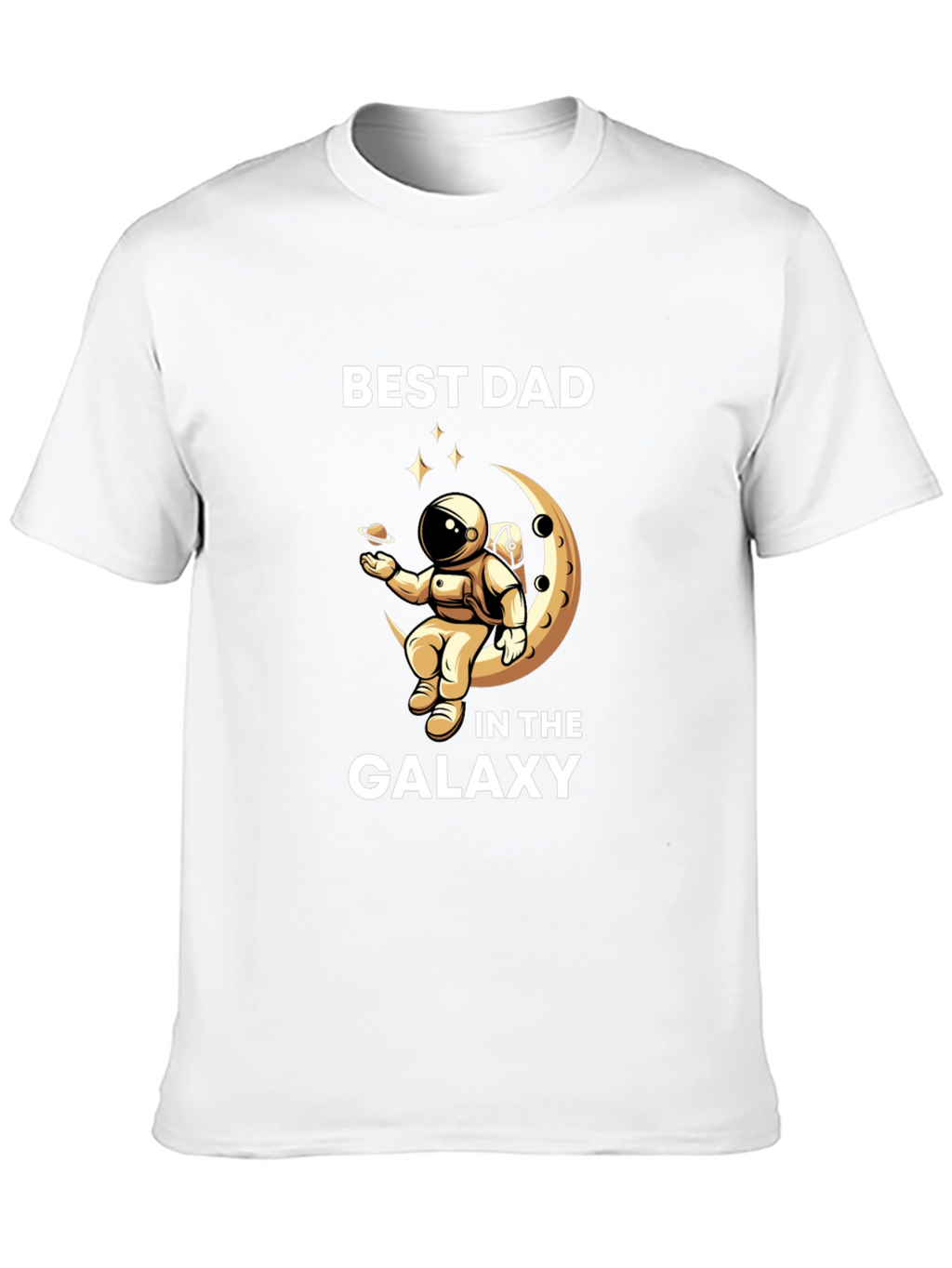 Best Dad Galaxy T-Shirt