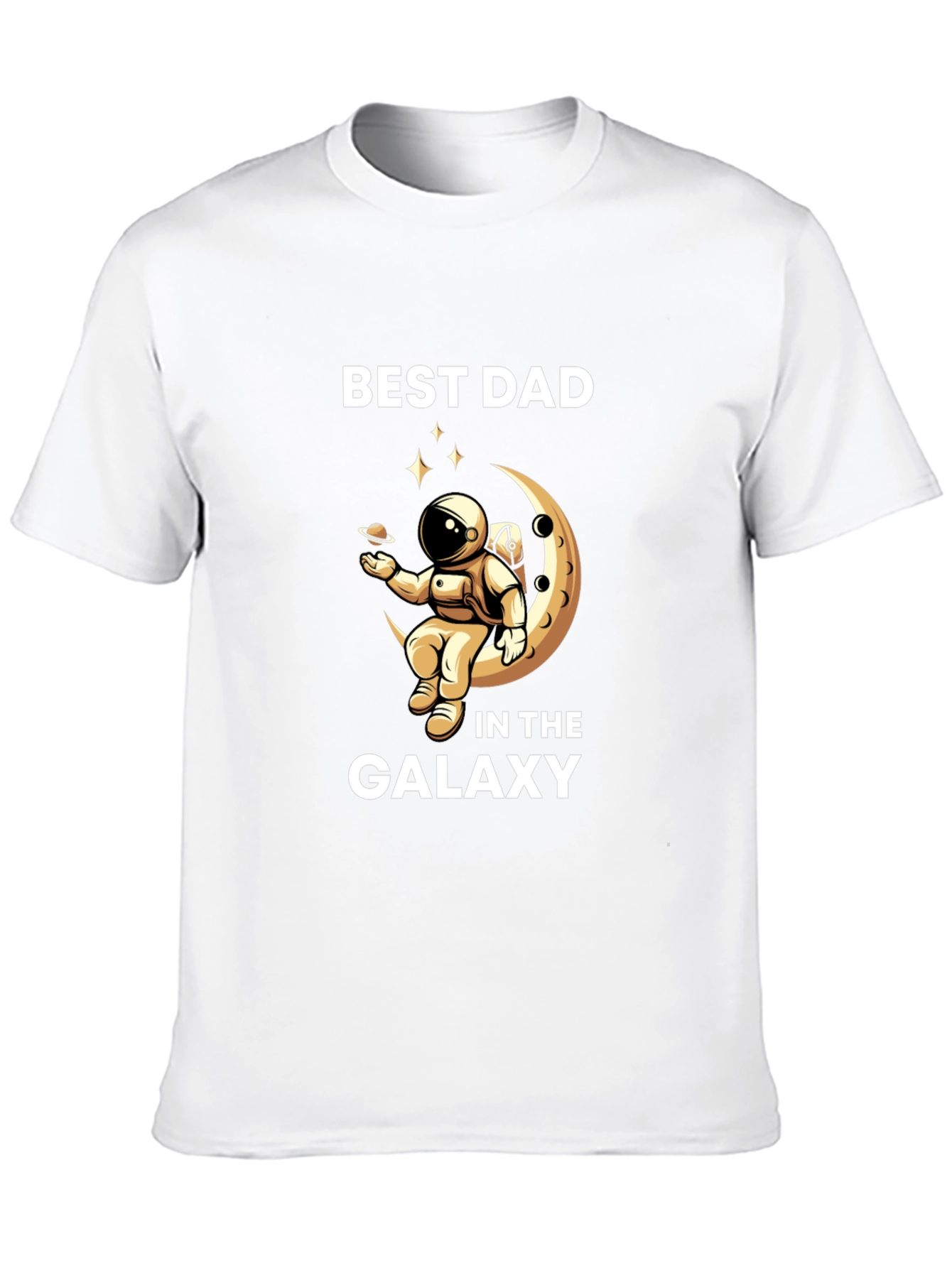 Best Dad Galaxy T-Shirt