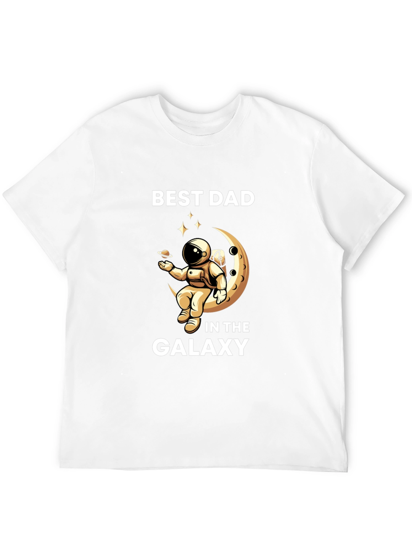 Best Dad Galaxy T-Shirt