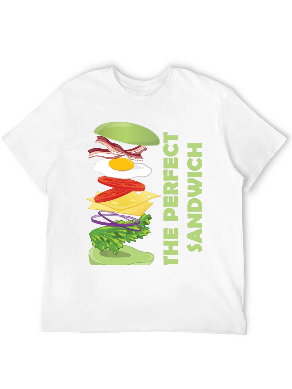 The Perfect Sandwich Graphic Tee - Food Lover Shirt