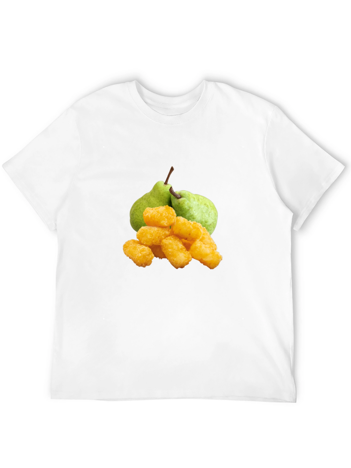 Funny Fruit & Tots Graphic Tee - Black