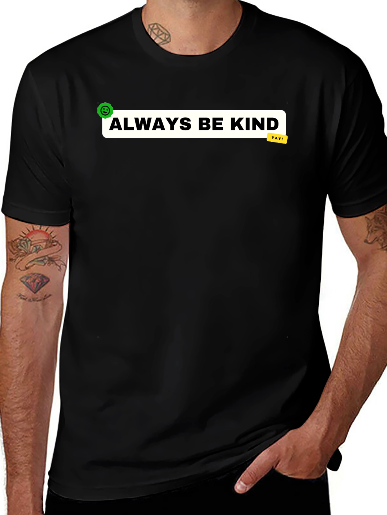 Always Be Kind Black T-Shirt