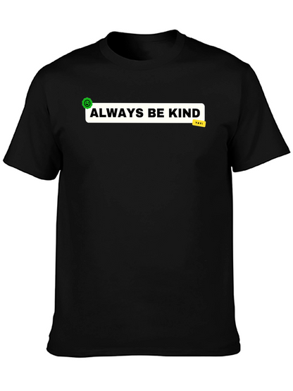 Always Be Kind Black T-Shirt