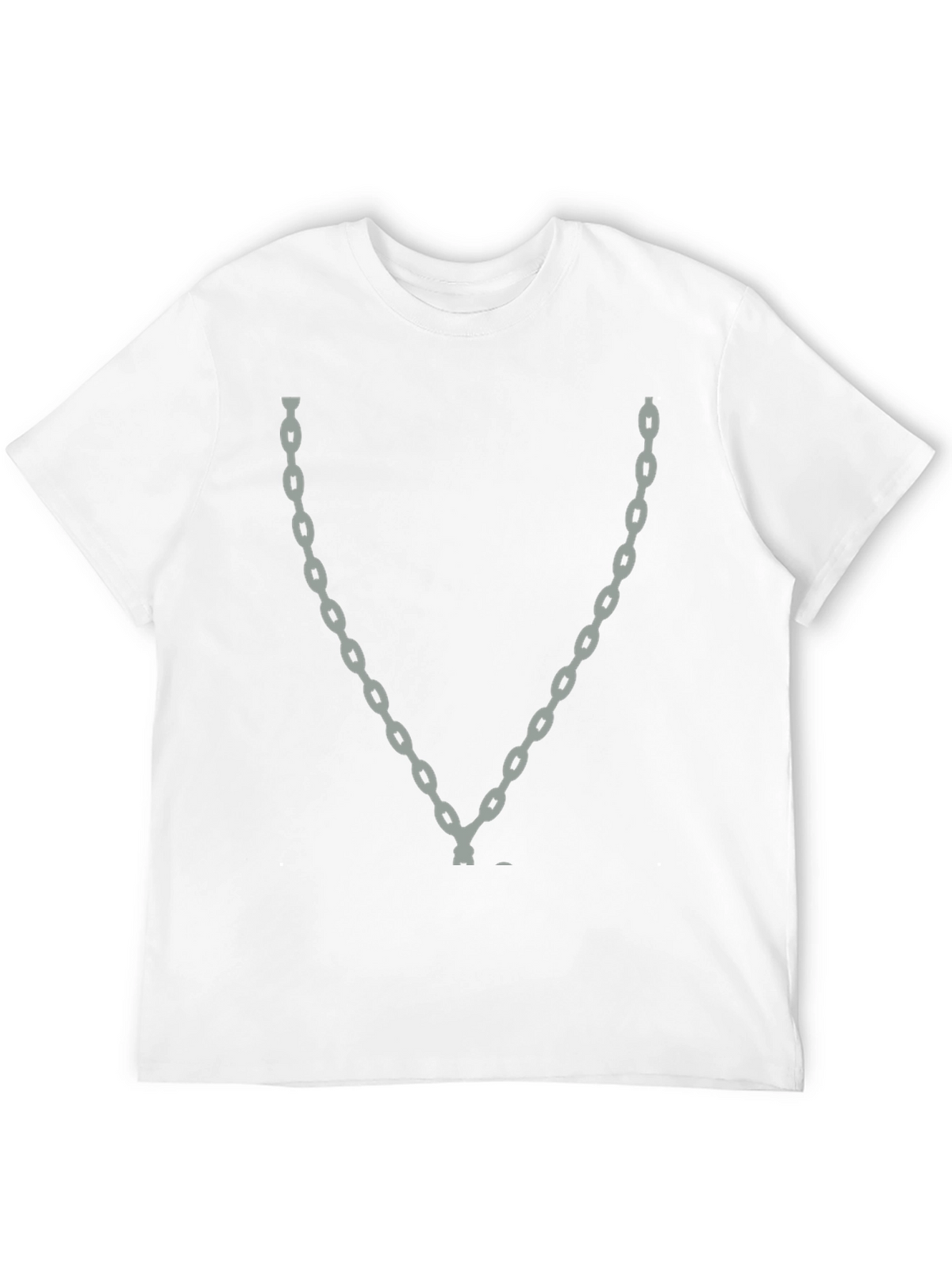 Chain Graphic Black T-Shirt