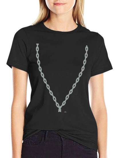 Chain Graphic Black T-Shirt