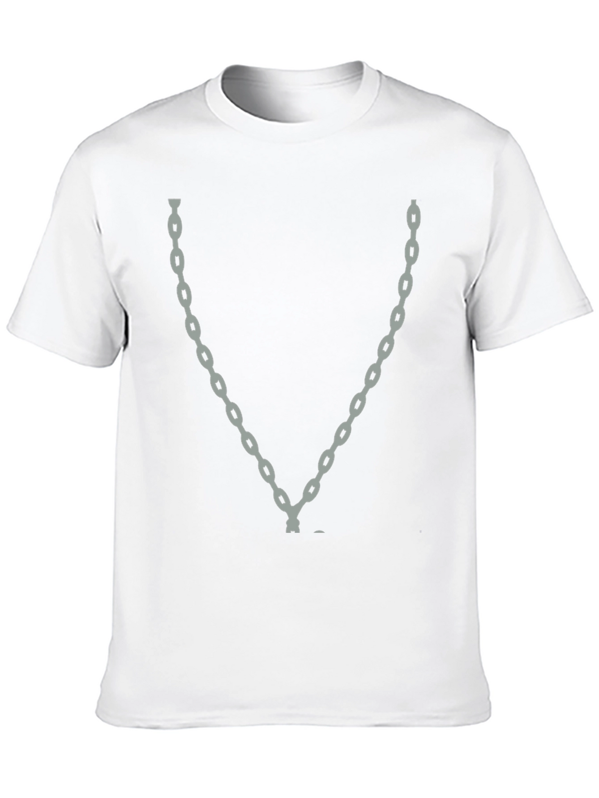 Chain Graphic Black T-Shirt