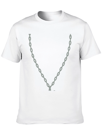 Chain Graphic Black T-Shirt