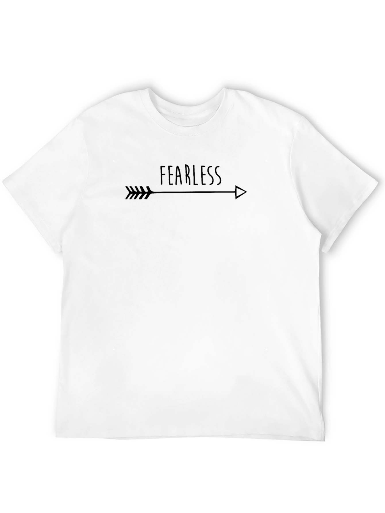 Fearless Arrow Graphic Tee - Trendy Casual Style