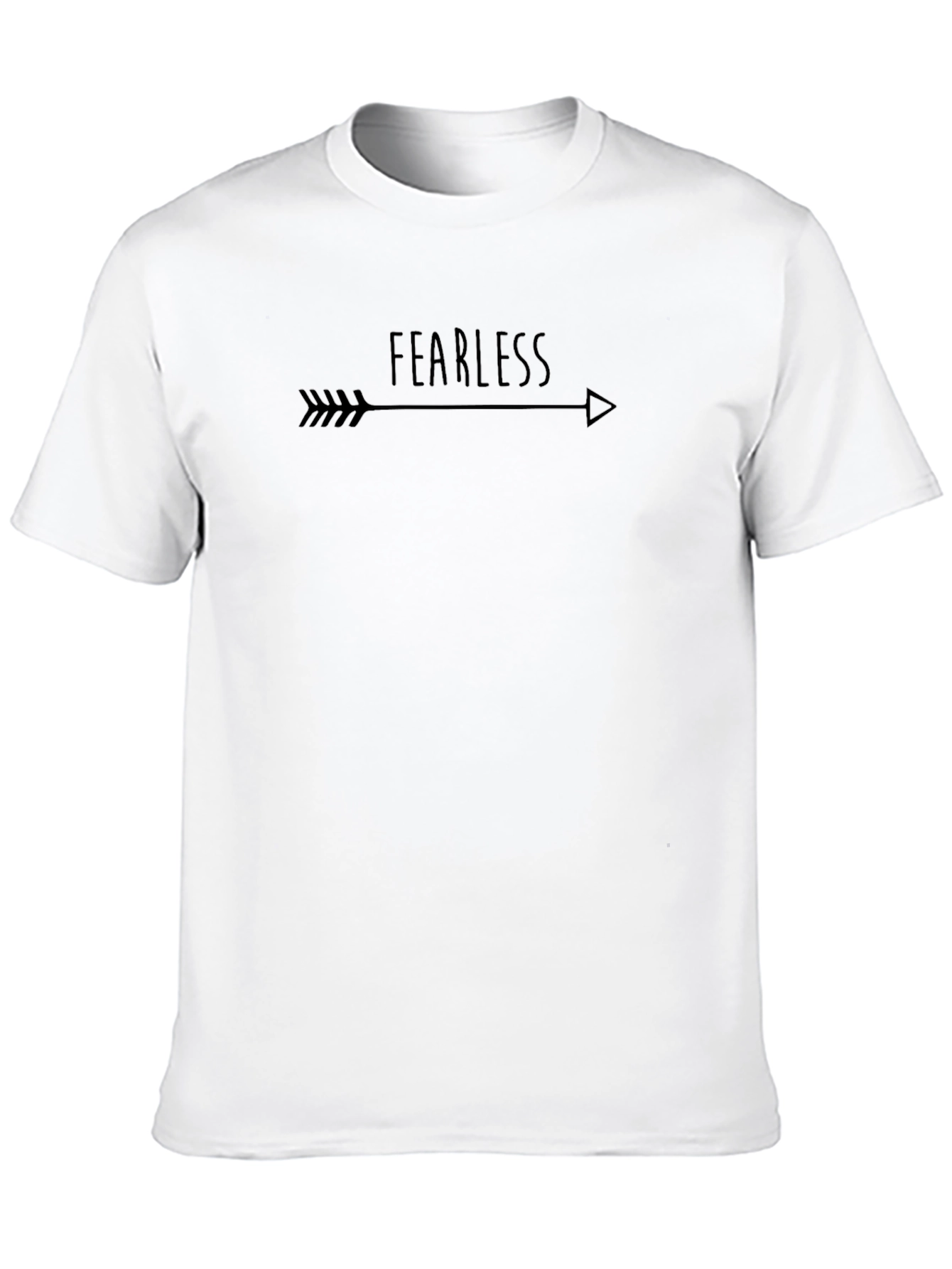 Fearless Arrow Graphic Tee - Trendy Casual Style