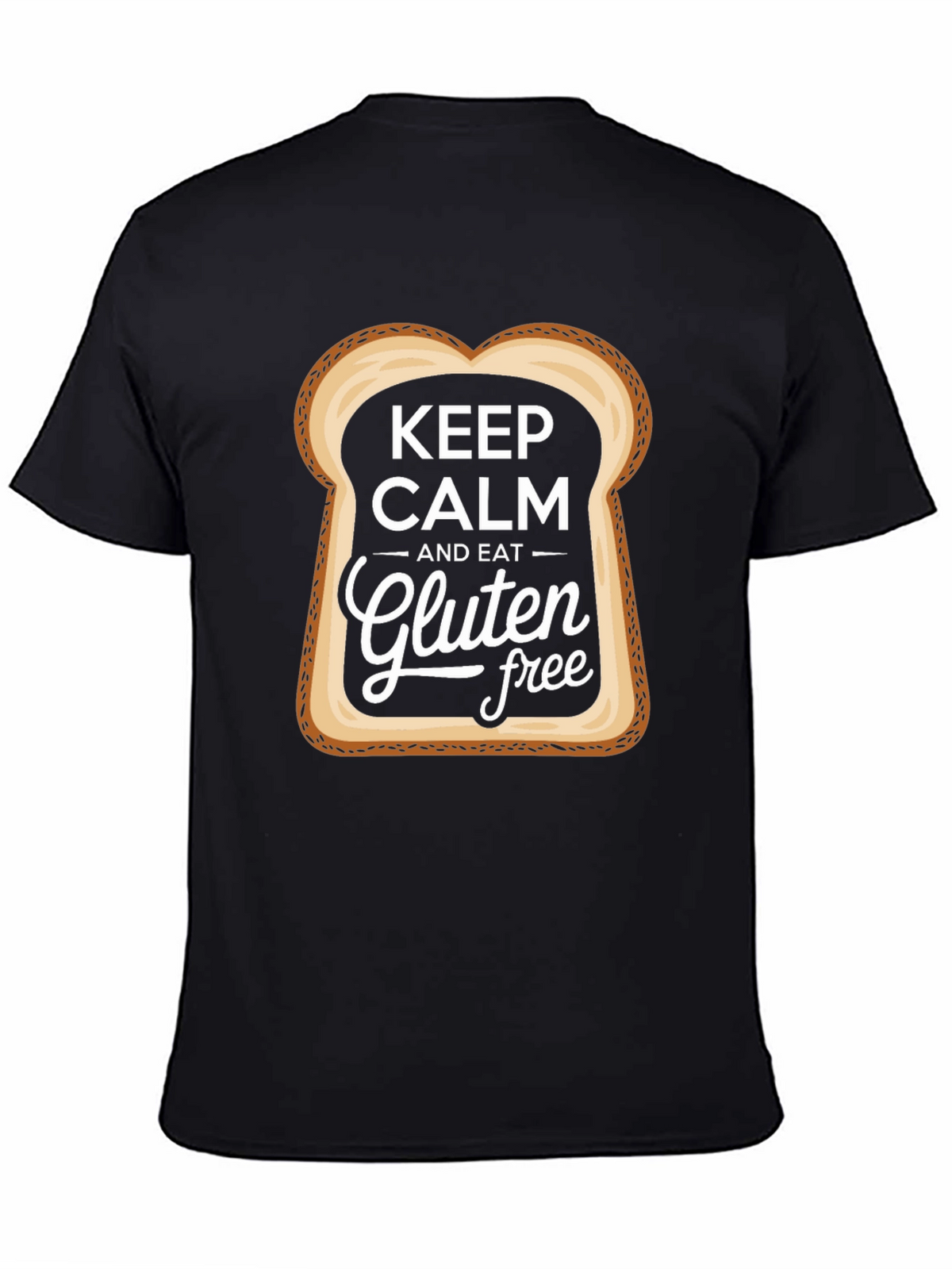 Keep Calm & Eat Gluten Free Funny T-Shirt