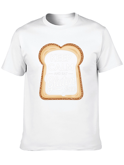 Keep Calm & Eat Gluten Free Funny T-Shirt