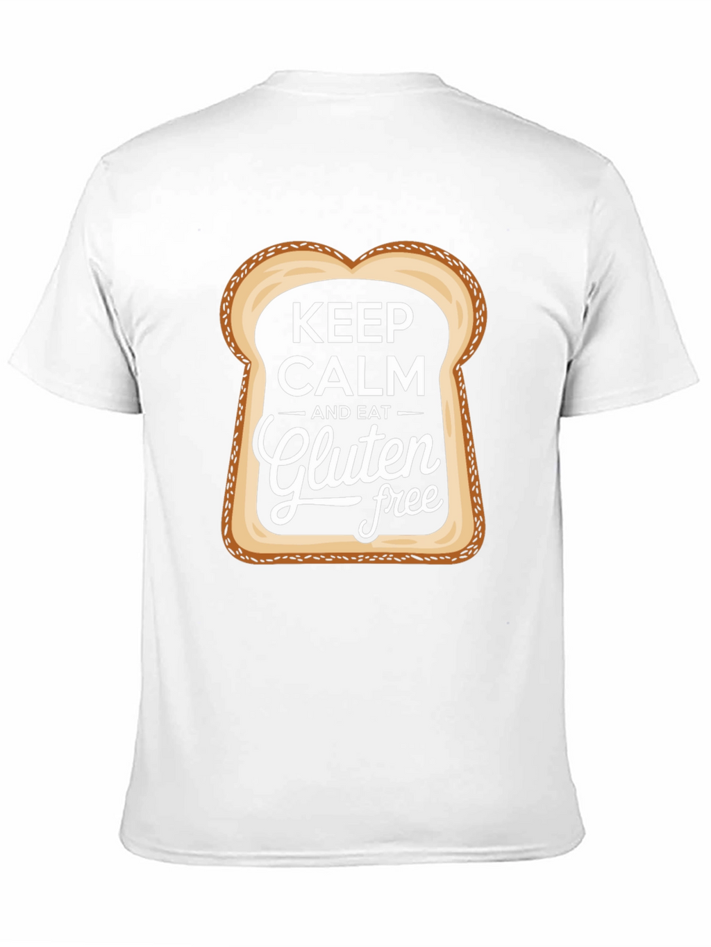 Keep Calm & Eat Gluten Free Funny T-Shirt