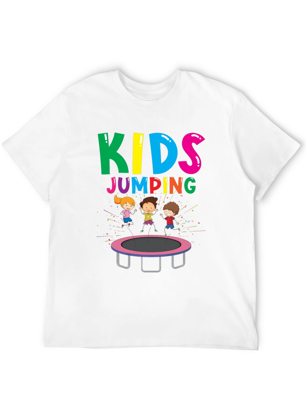Kids Jumping T-Shirt - Fun Graphic Tee