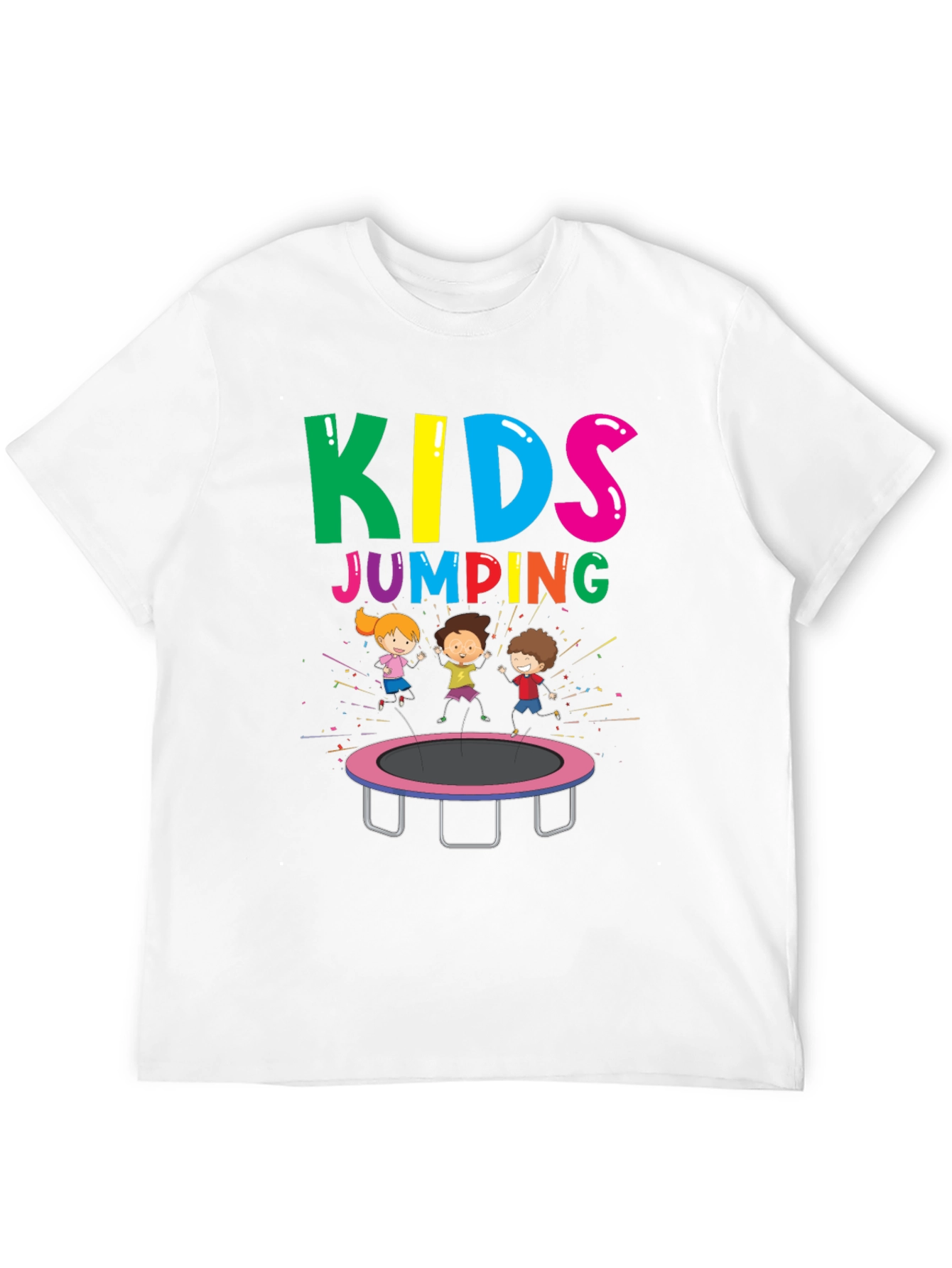 Kids Jumping T-Shirt - Fun Graphic Tee