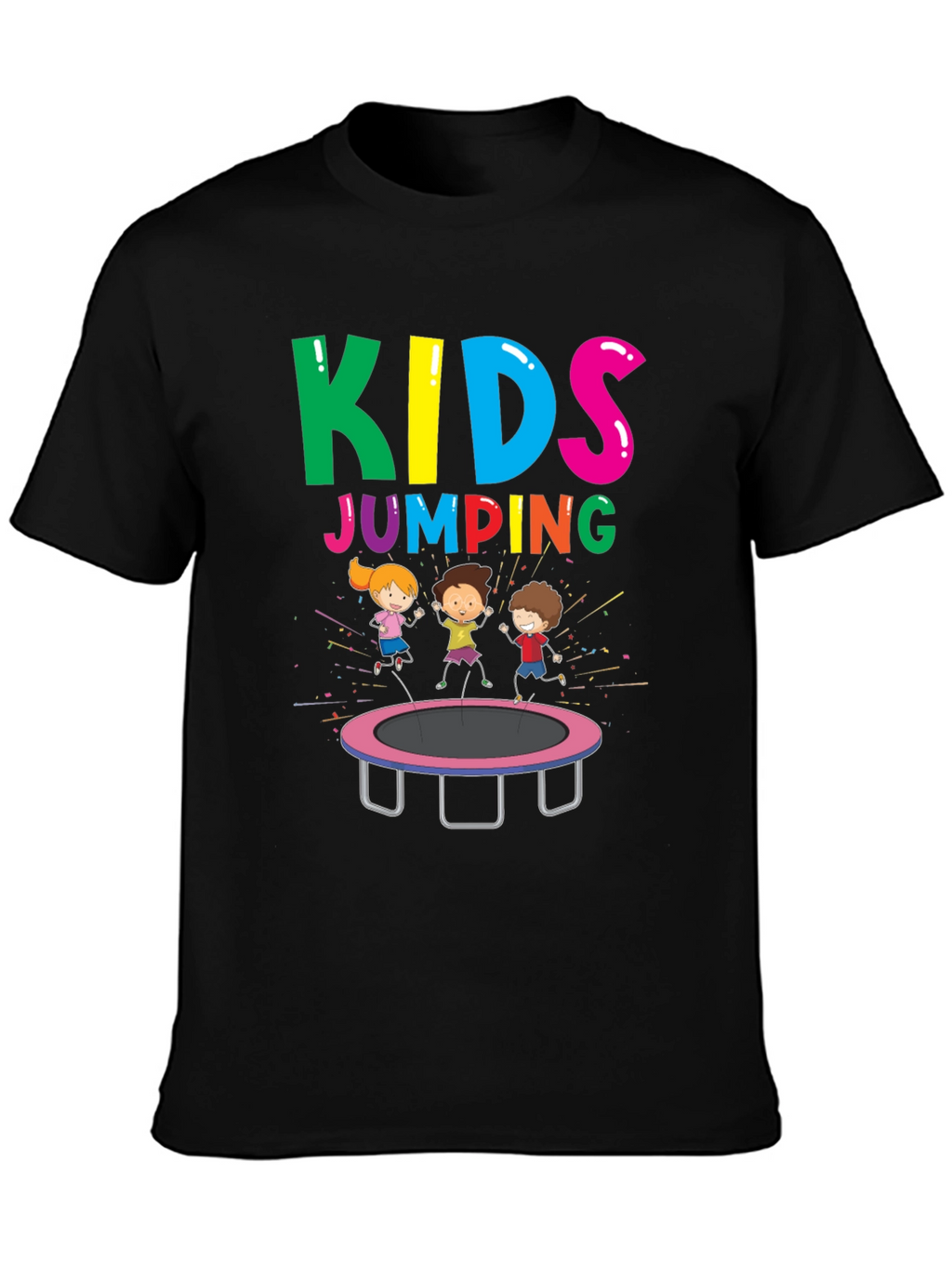 Kids Jumping T-Shirt - Fun Graphic Tee