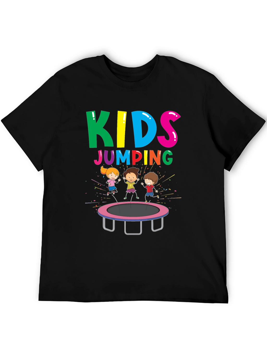 Kids Jumping T-Shirt - Fun Graphic Tee